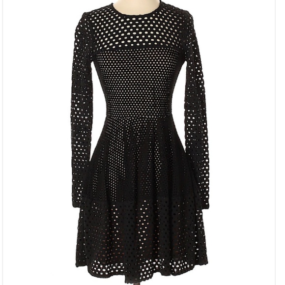 skater mini dress with sleeves